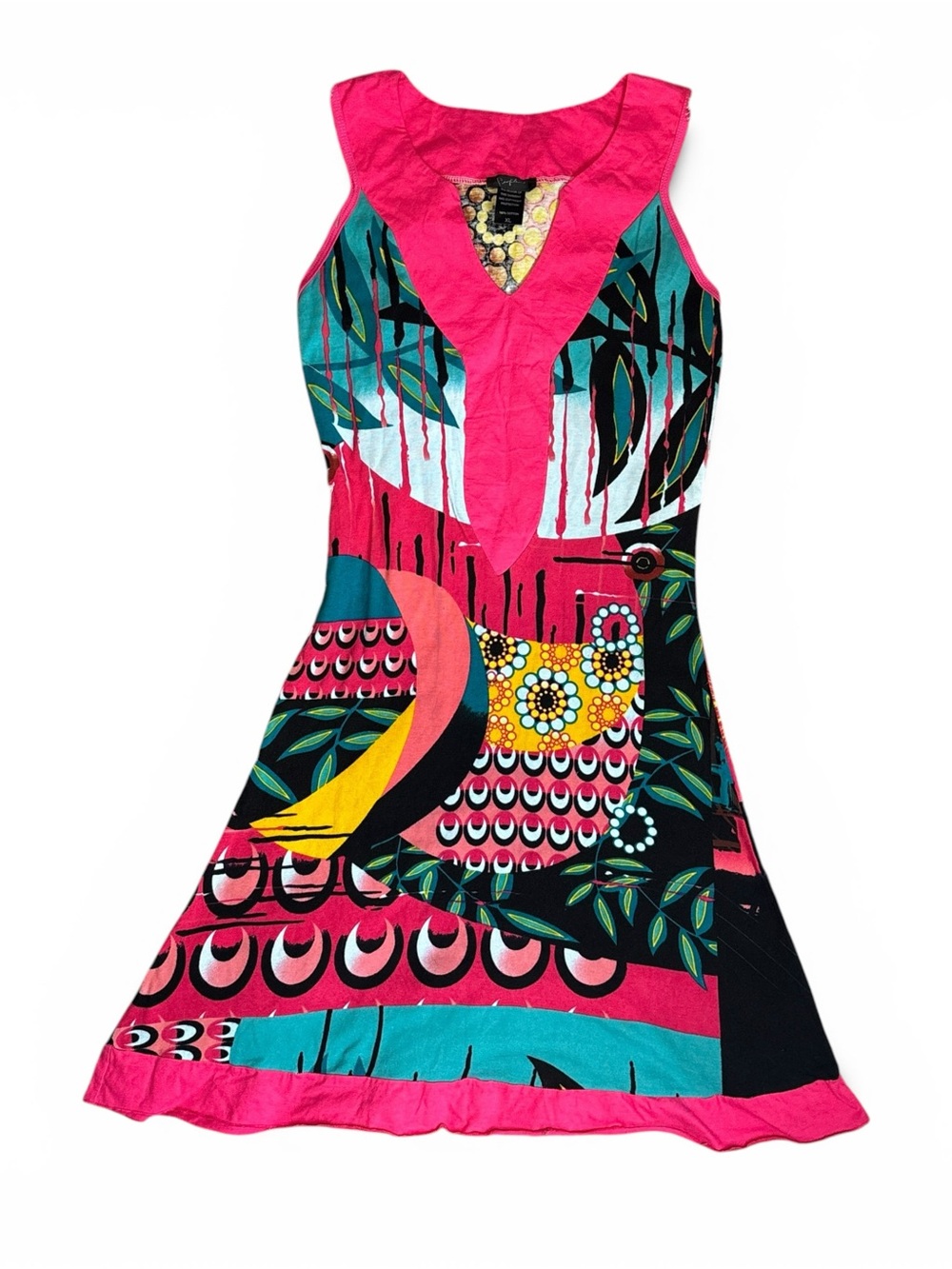Deadstock Hayes rare euro graphic dress